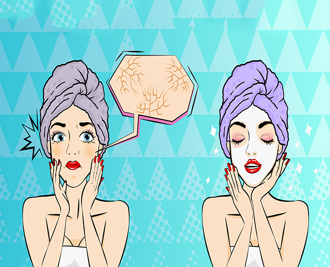 ड्राई स्किन dry skin